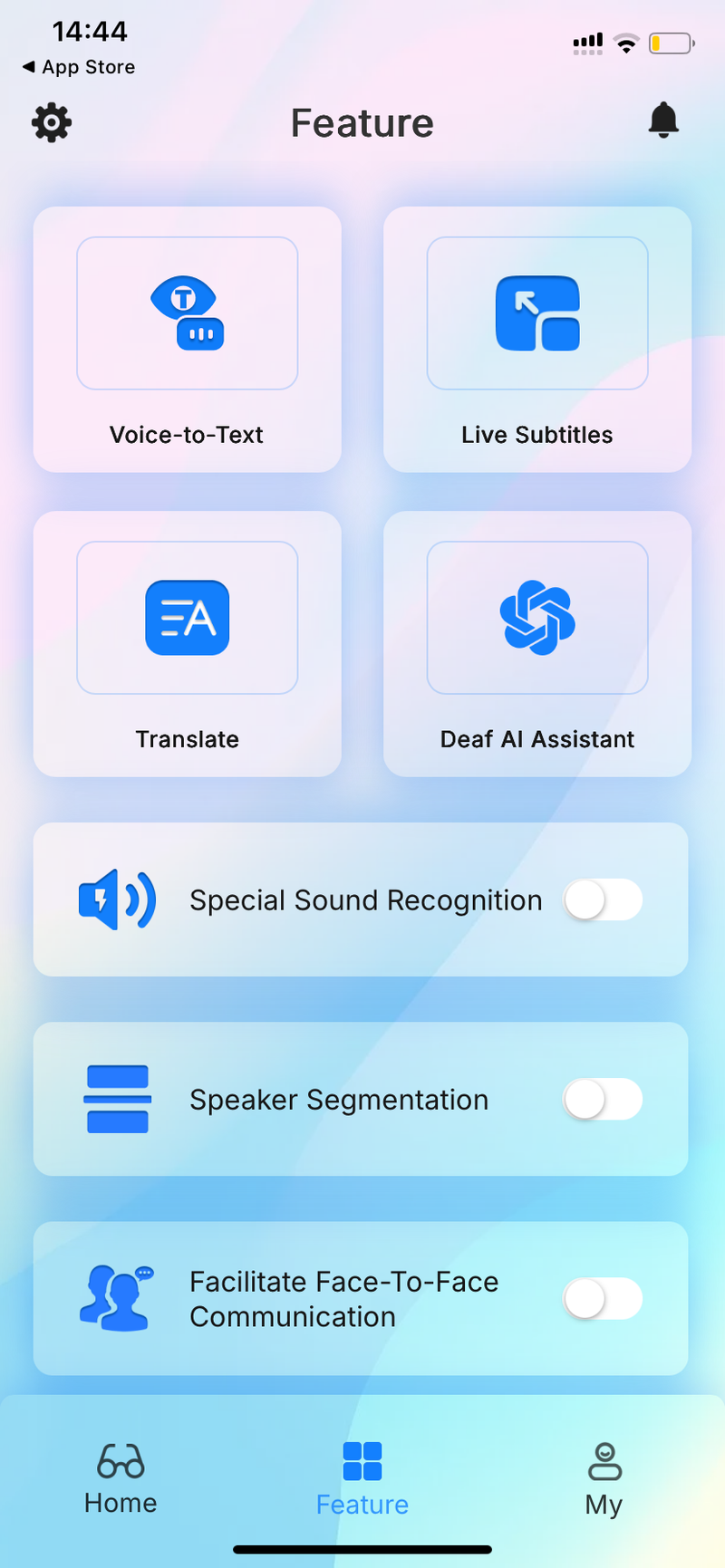 Cargar imagen en el visor de la galería, Aplicación HearView