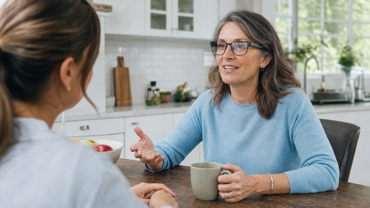 Caption glasses as a visual backup for progressive hearing loss