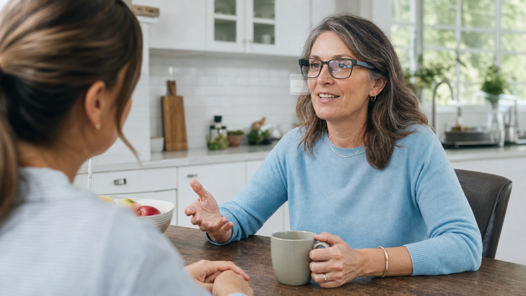 Caption glasses as a visual backup for progressive hearing loss