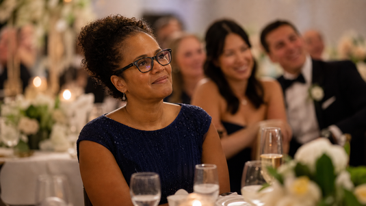 caption glasses for wedding receptions