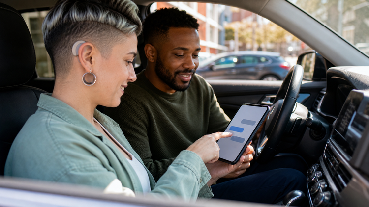 car communication tools for deaf passengers