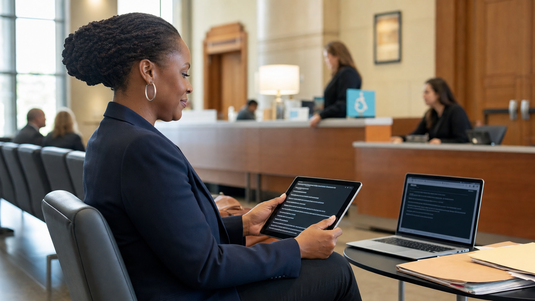 CART captioning for court and jury duty