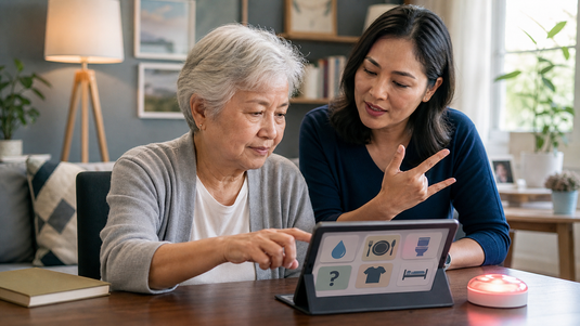 communication tools for deaf caregivers