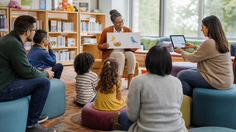 library storytime accessibility for deaf children