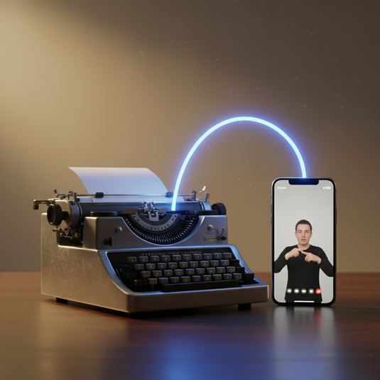 From Silence to Screen: The Evolution of Phones for the Deaf