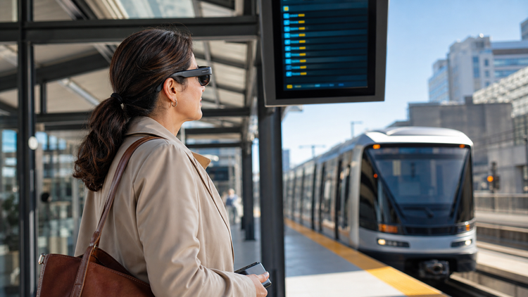 public transit announcements for deaf passengers