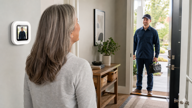 visual doorbell for home repair appointments