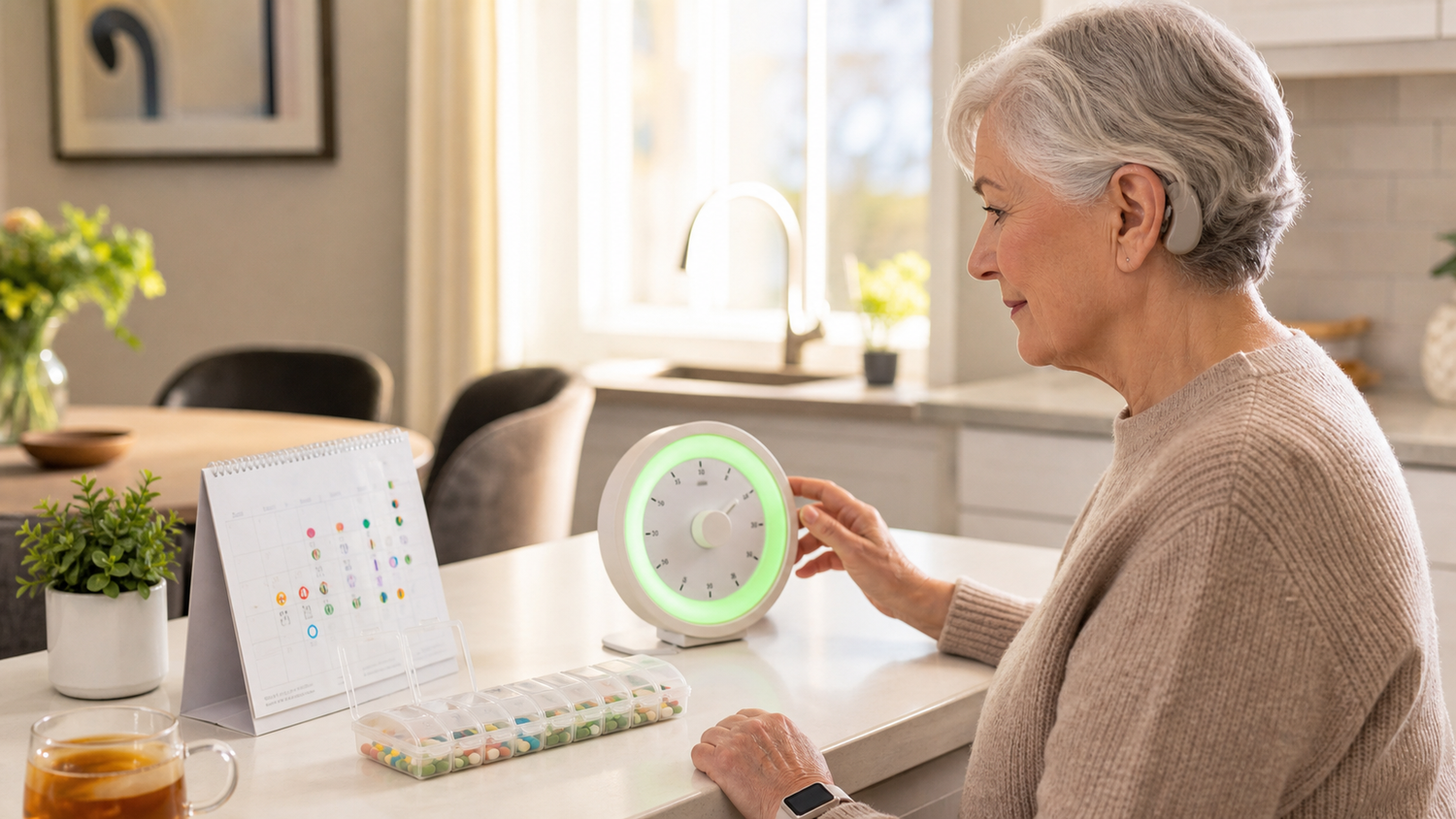 ガイド: Visual Timers and Reminder Tools for Deaf Seniors: Daily Routine ...