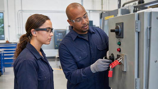 Workplace safety training for deaf employees