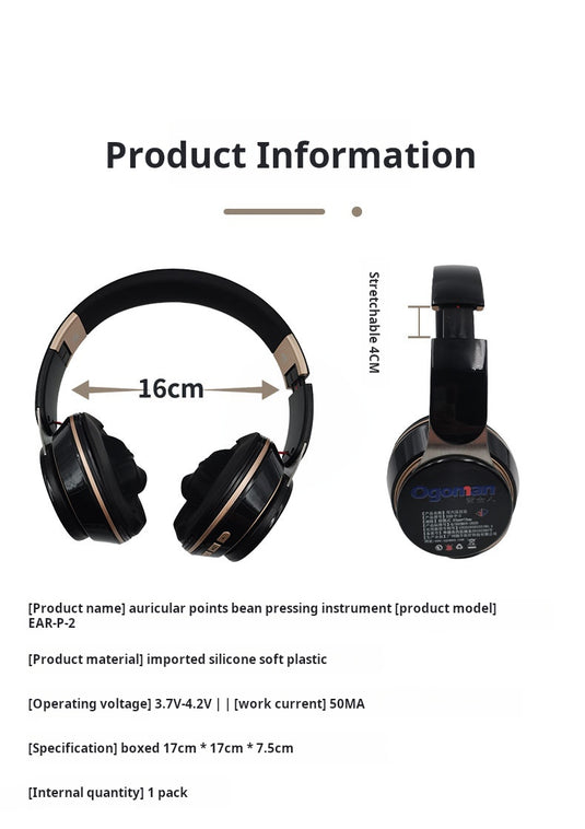 Ear Acupressure Device | Low-Frequency Pulse + Far-Infrared Heat Therapy | Smart Voice Prompt | Ear Health Therapy Device For Deaf & Hard of Hearing