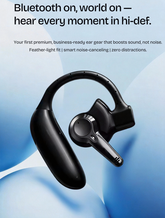 Bluetooth補聴器 | ろう者・難聴者向け設計 | 32チャンネルクリアスピーチ | スマートノイズキャンセレーション | ハウリング防止 | 40時間バッテリー持続 | シニアに優しい聴覚補助機器