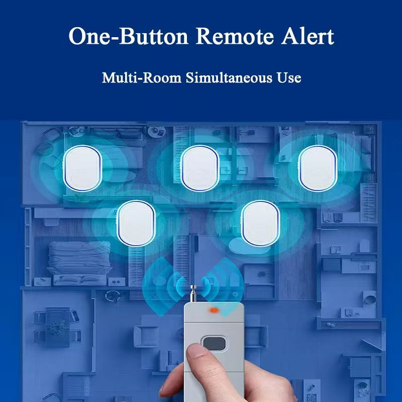 Bild in den Galerie-Viewer laden, Kabelloses Blitz-Alarm-System | Für gehörlose und schwerhörige Menschen
