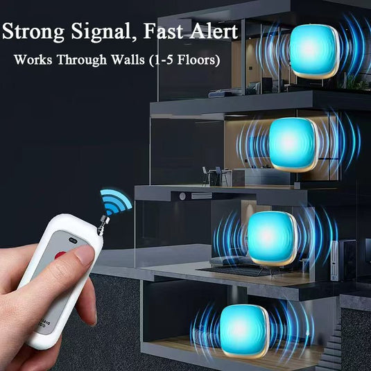 Kabelloses Blitz-Alarm-System | Für gehörlose und schwerhörige Menschen