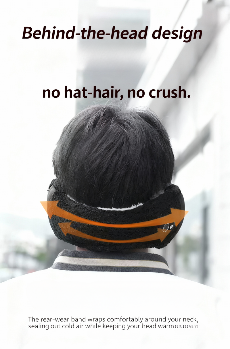 Bild in den Galerie-Viewer laden, Intelligente beheizbare Ohrenschützer | Entwickelt für gehörlose und schwerhörige Menschen | 3 Temperatureinstellungen | Hinter dem Ohr getragen ohne Haarquetschung | Konstante 45–55°C | Elektrische Heizung | Wichtiger Frostschutz
