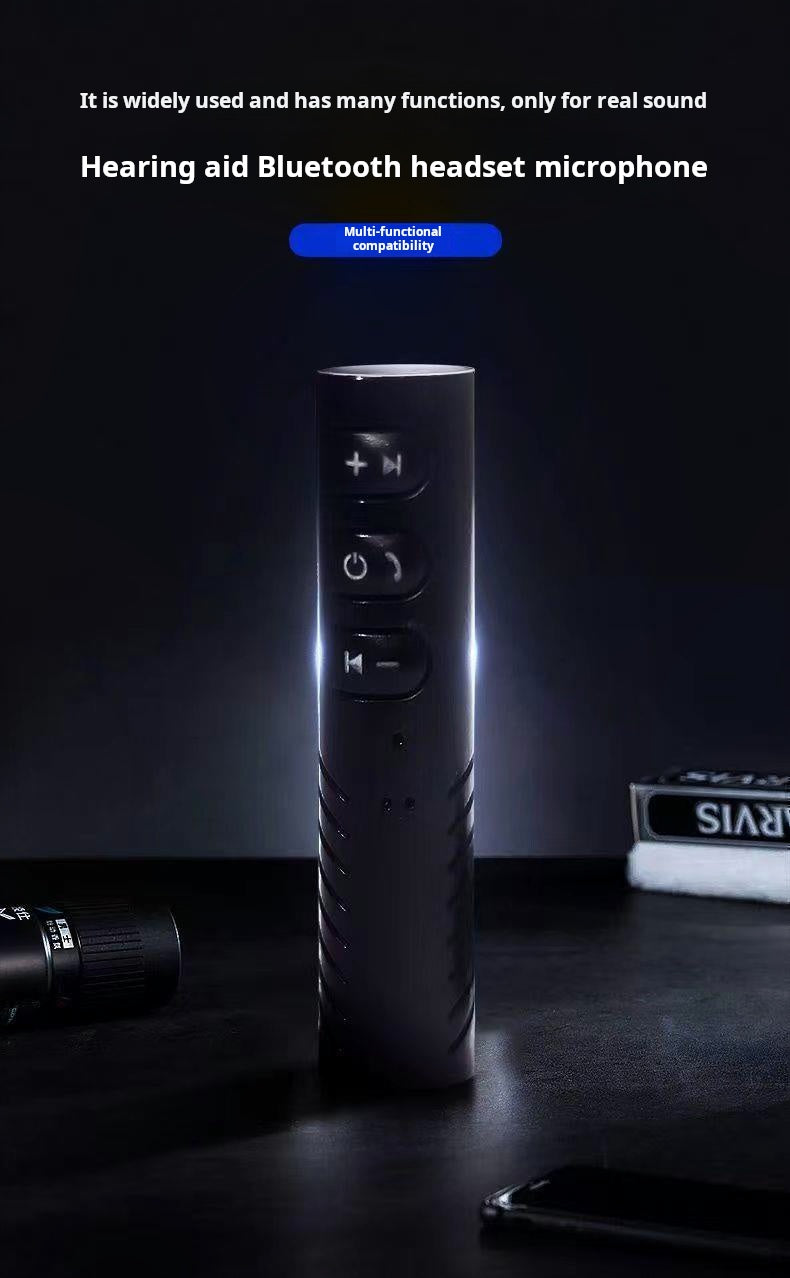 Load image into Gallery viewer, Bluetooth Noise-Canceling Microphone | Clip-on Audio Pickup Device | For Hearing Aids &amp; Amplifiers | Anti-Feedback | High-Fidelity Voice Transmission For Deaf &amp; Hard of Hearing
