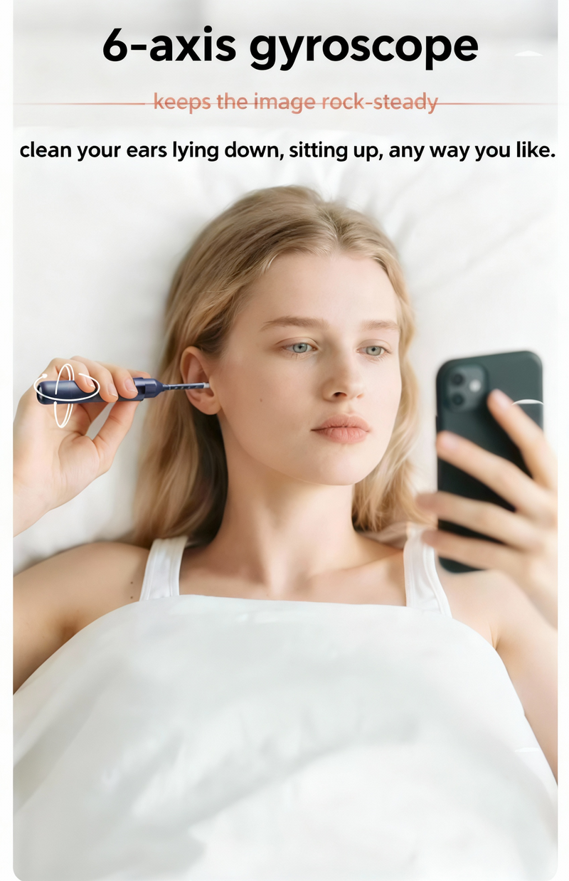 Bild in den Galerie-Viewer laden, Visueller Ohrreiniger | Entwickelt für gehörlose und schwerhörige Menschen | HD-Endoskop + WLAN-Verbindung | Intelligente Temperaturkontrolle | Schmerzfreie Reinigung | Kein blindes Kratzen mehr | Familienfreundlich
