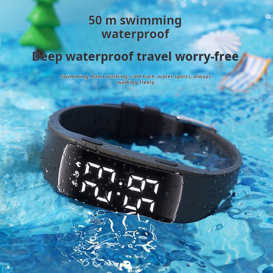 Silent Vibrating Alarm Watch for Deaf & Hard of Hearing | Fitness Tracker Upgraded version / Black Silent Vibrating Alarm Watch for Deaf & Hard of Hearing | Fitness Tracker Upgraded version / Black