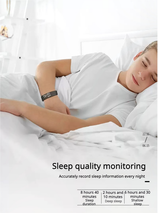 Silent Vibrating Alarm Watch & Activity Tracker for Deaf & Hard of Hearing