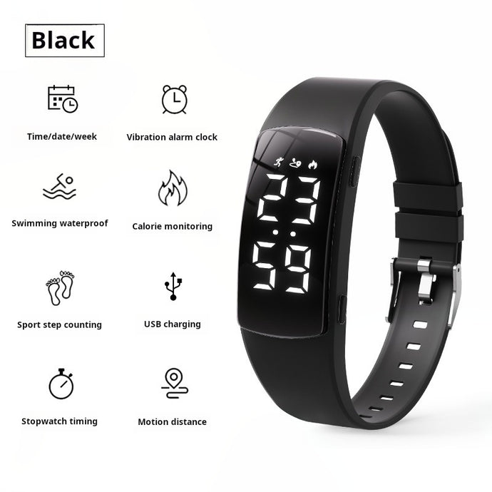 Silent Vibrating Alarm Watch & Activity Tracker for Deaf & Hard of Hearing