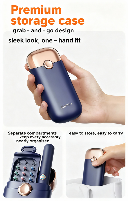 Visueller Ohrreiniger | Entwickelt für gehörlose und schwerhörige Menschen | HD-Endoskop + WLAN-Verbindung | Intelligente Temperaturkontrolle | Schmerzfreie Reinigung | Kein blindes Kratzen mehr | Familienfreundlich