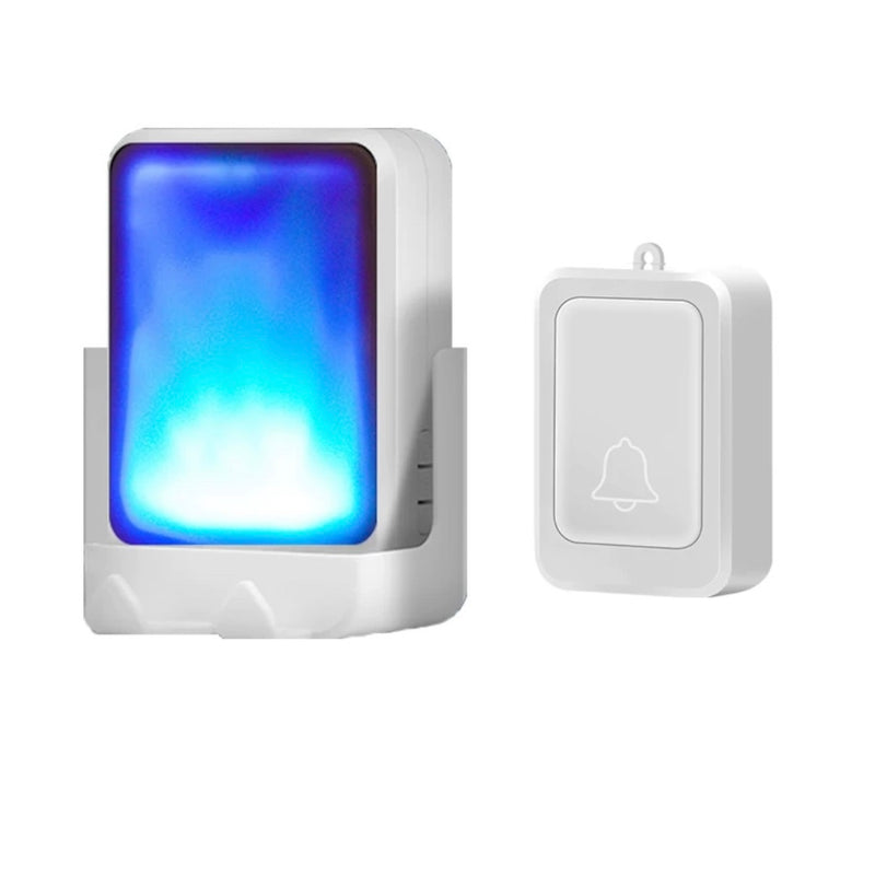 Load image into Gallery viewer, Wireless Flashing Light Doorbell | Visual &amp; Audio Alert the Deaf &amp; Hard of Hearing
