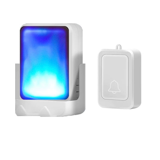 Wireless Flashing Light Doorbell | Visual & Audio Alert the Deaf & Hard of Hearing
