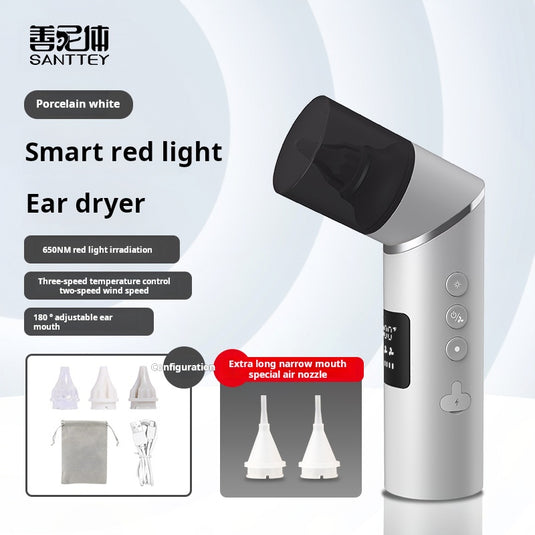 Smart Ear Dryer HE-903 | Rotlicht-Therapie Ohrkanaltrockner | FDA-zertifiziert für gehörlose und schwerhörige Menschen