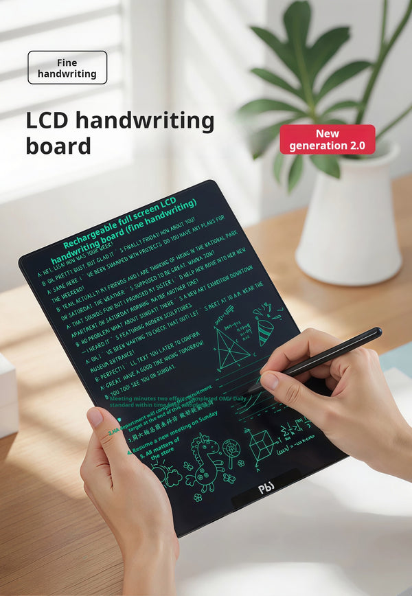 لوحة عرض LCD للاتصال البصري للأشخاص الصم وضعاف السمع | رأس دقيق بحجم 0.5 مم