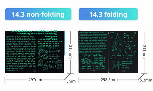 Visual Communication LCD Tablet for Deaf & Hard of Hearing | 0.5mm Fine-Tip